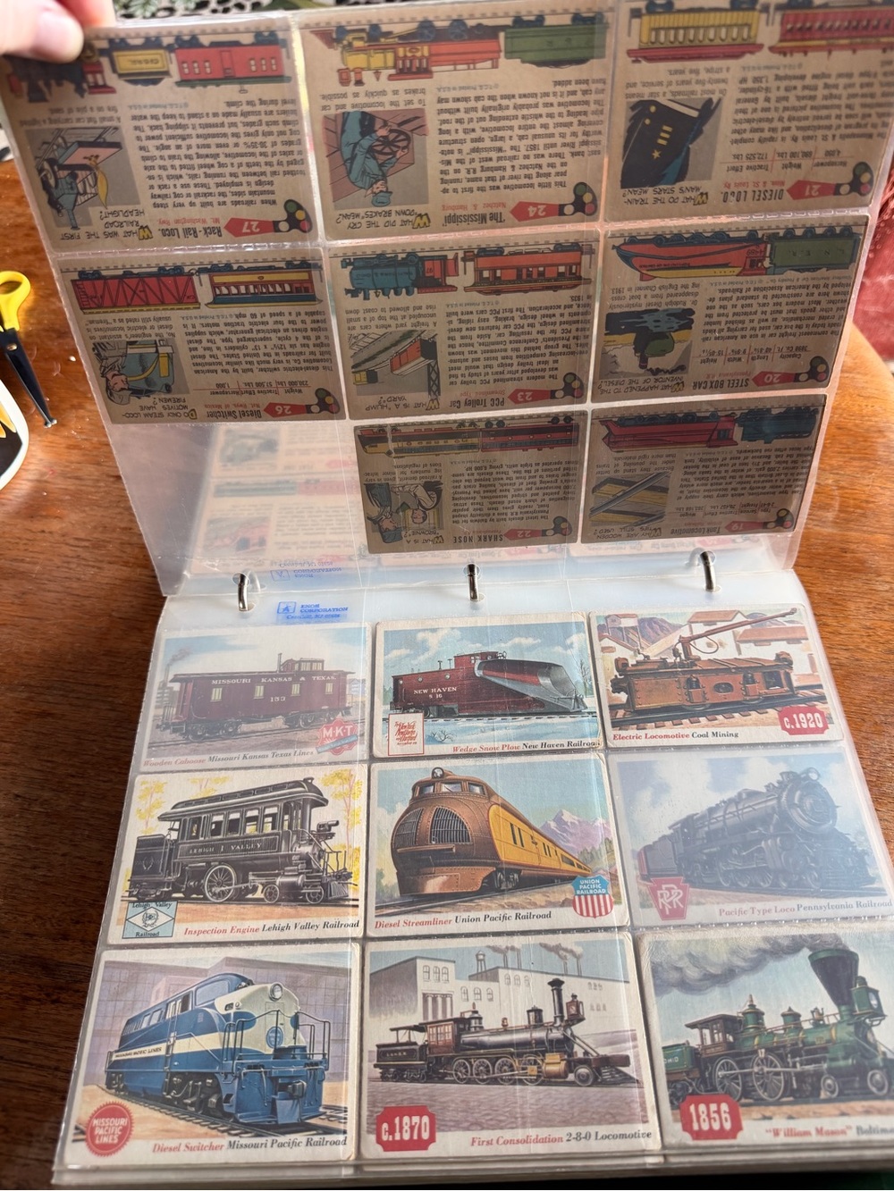 1955 Topps "Rails & Sails" Partial Set (107) - Picture 4 of 16